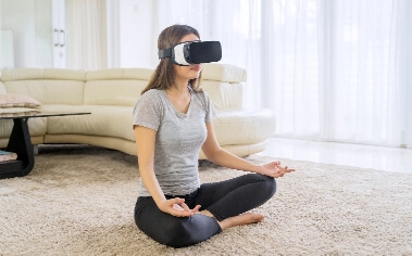 Women Doing VR Therapy in Calgary